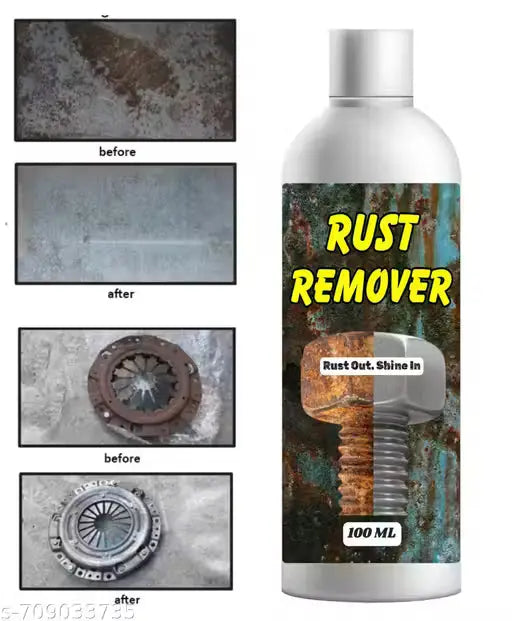 Powerfull Rust Remover Rust Converter Water Based Rust Paint For Railings Fleet 200 ml (Pack of 2)