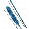 Flexible Fan Duster Cleaner with Magic Microfiber Brush