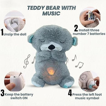 Teddy Bear Soft Toy Huggable Breathing Heart Beat