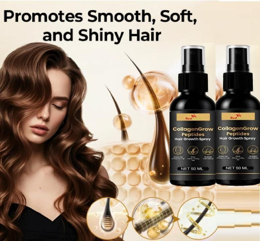 Collagen Grow Hair Restore Spray 50ml Each (Pack of 2)