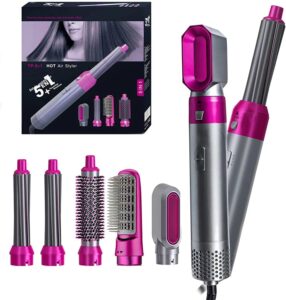 5-in-1 Multifunctional Hot Air Styler with Detachable Brush Head