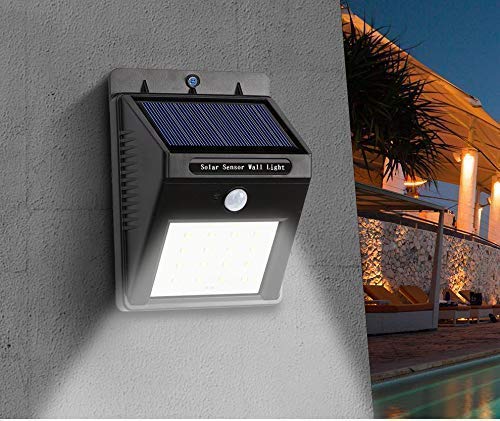 White 16LED Solar Power Light