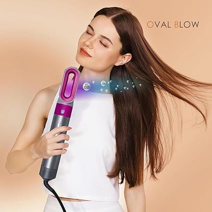 5-in-1 Multifunctional Hot Air Styler with Detachable Brush Head