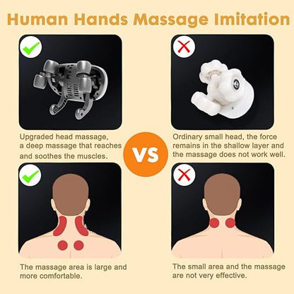 Neck And shoulder Back massager with Heat Deep Kneading Massage for Neck Back shoulder