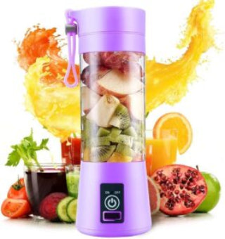 6 Blade Smoothie Maker & Portable Electric USB Juice Maker