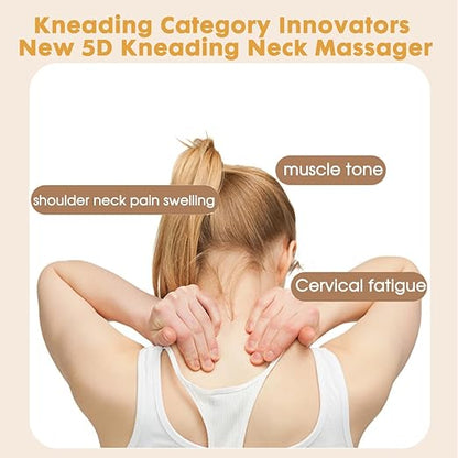 Neck And shoulder Back massager with Heat Deep Kneading Massage for Neck Back shoulder