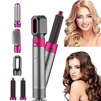 5-in-1 Multifunctional Hot Air Styler with Detachable Brush Head