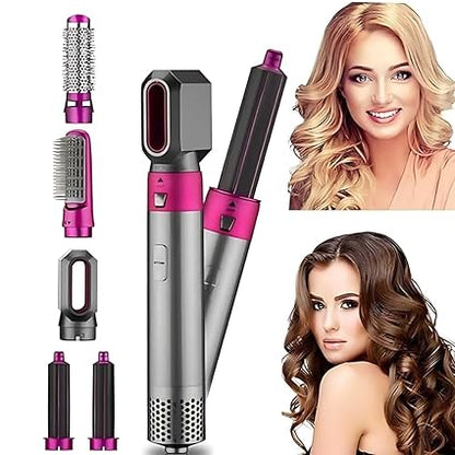 5-in-1 Multifunctional Hot Air Styler with Detachable Brush Head