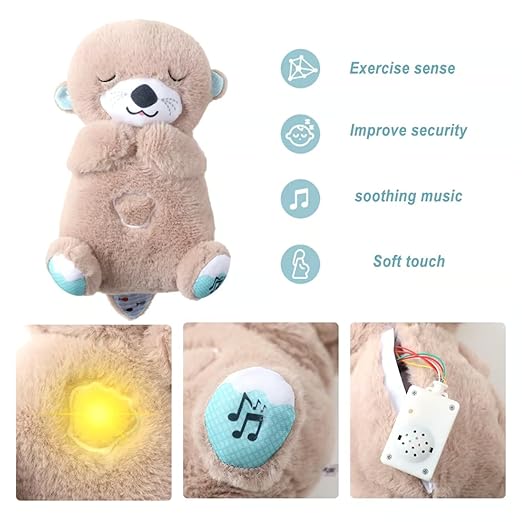 Teddy Bear Soft Toy Huggable Breathing Heart Beat