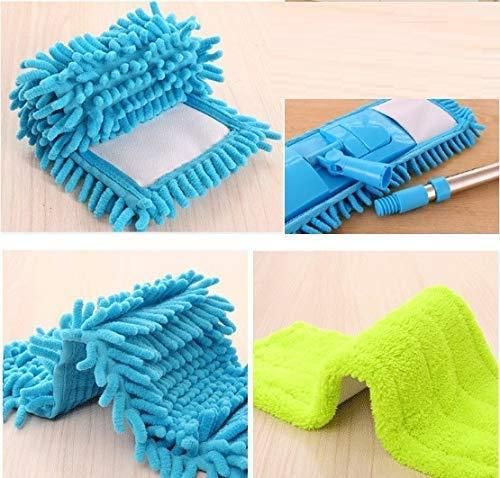 Wet and Dry Cleaning Flat Microfiber Floor Cleaning Mop
