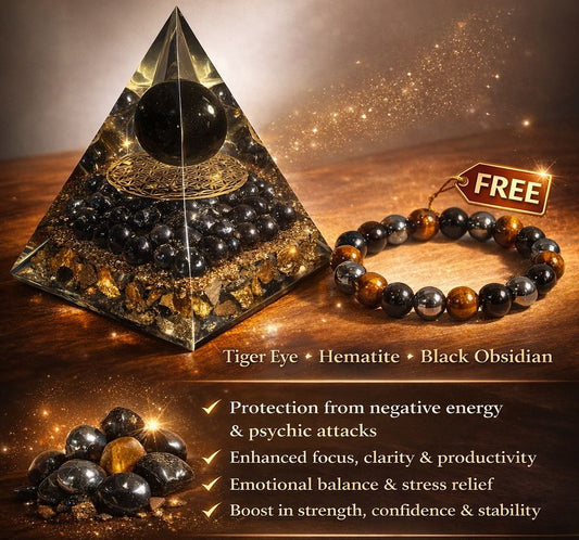 ✨ Triple Protection Pyramid + FREE Bracelet