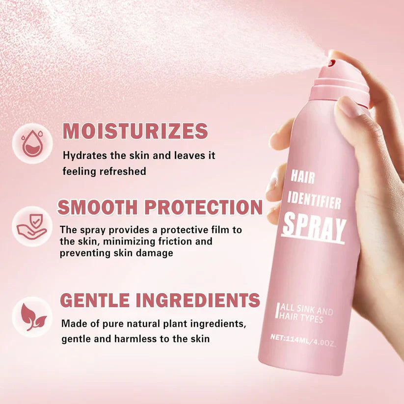 Hair Identifier Spray Face Shaving With 4 Pcs Razor