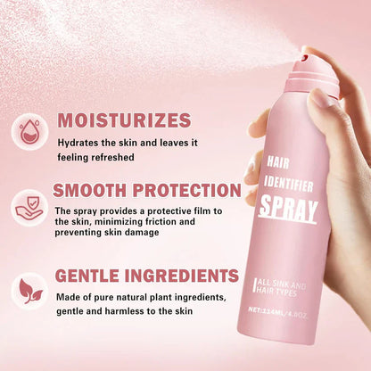 Hair Identifier Spray Face Shaving With 4 Pcs Razor