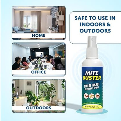 Mite Buster and Repellent Spray - 100ml