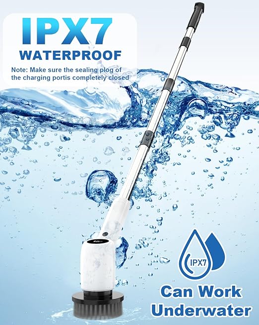 9 in 1 Electric Spin Scrubber