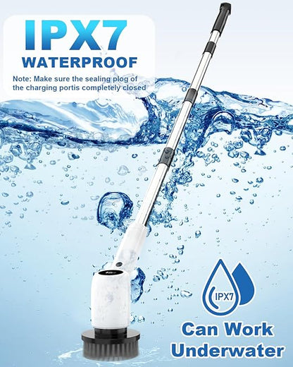 9 in 1 Electric Spin Scrubber