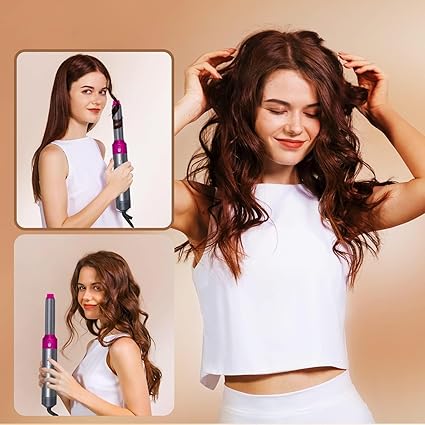 5-in-1 Multifunctional Hot Air Styler with Detachable Brush Head