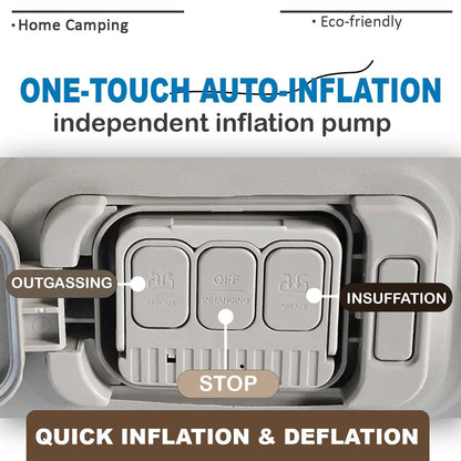 Air SIngle Mattress with Built in Pump