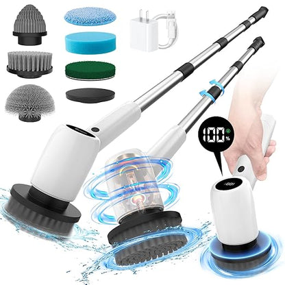 9 in 1 Electric Spin Scrubber
