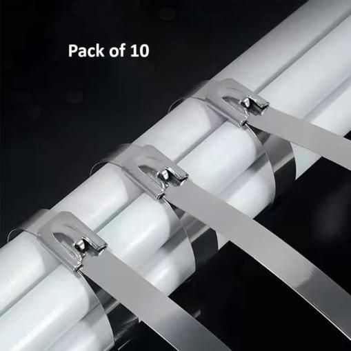 Stainless Steel Cable Lock Ties (Pack of 10)