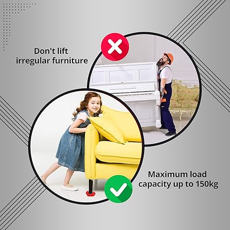 Furniture Lifter Tool 4 pcs