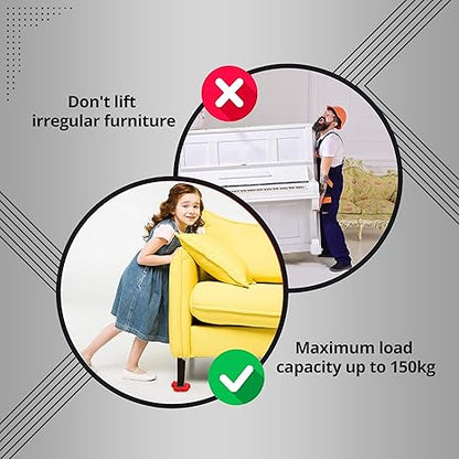 Furniture Lifter Tool 4 pcs