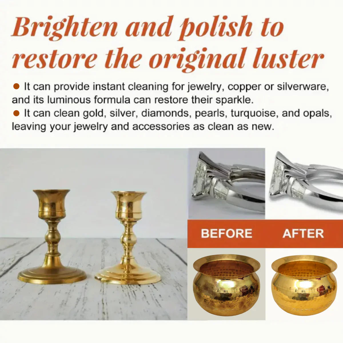 Copper Brass Cleaner (Buy 1 Get 1 Free)