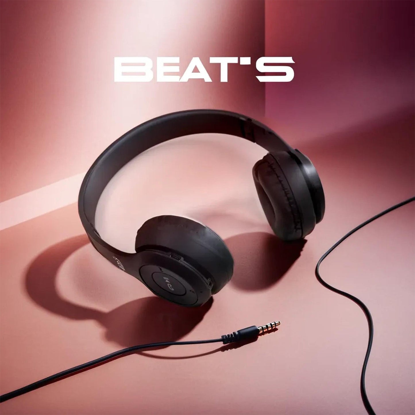 Over The Head Bluetooth wireless Headset With Calling Function