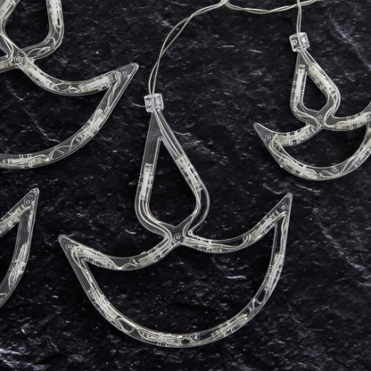 12 Diya Curtain String Lights Window Curtain Lights