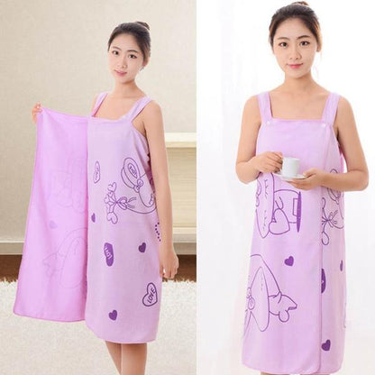 Soft Cotton Bathrobe for Ladies