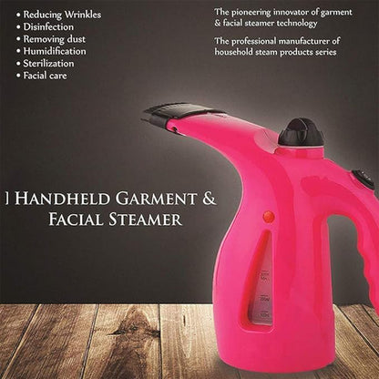 Handheld Portable Steamer For Face and Clothes