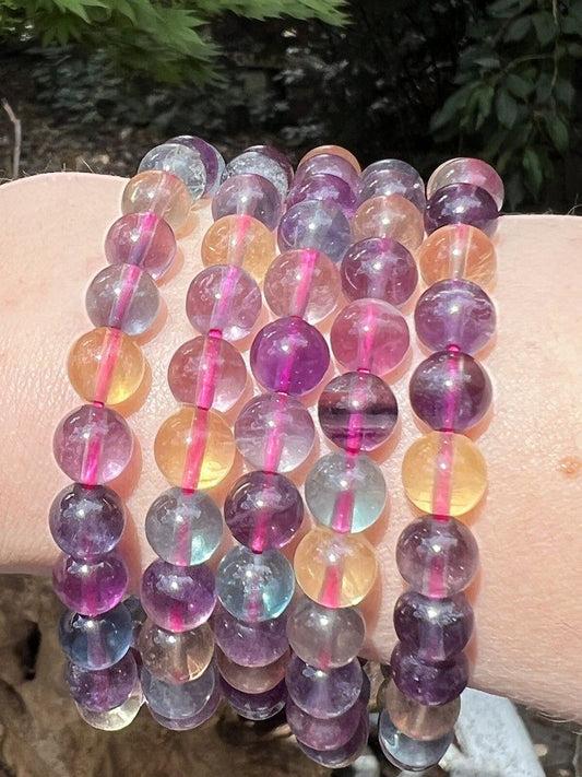 Rainbow Fluorite Bracelet