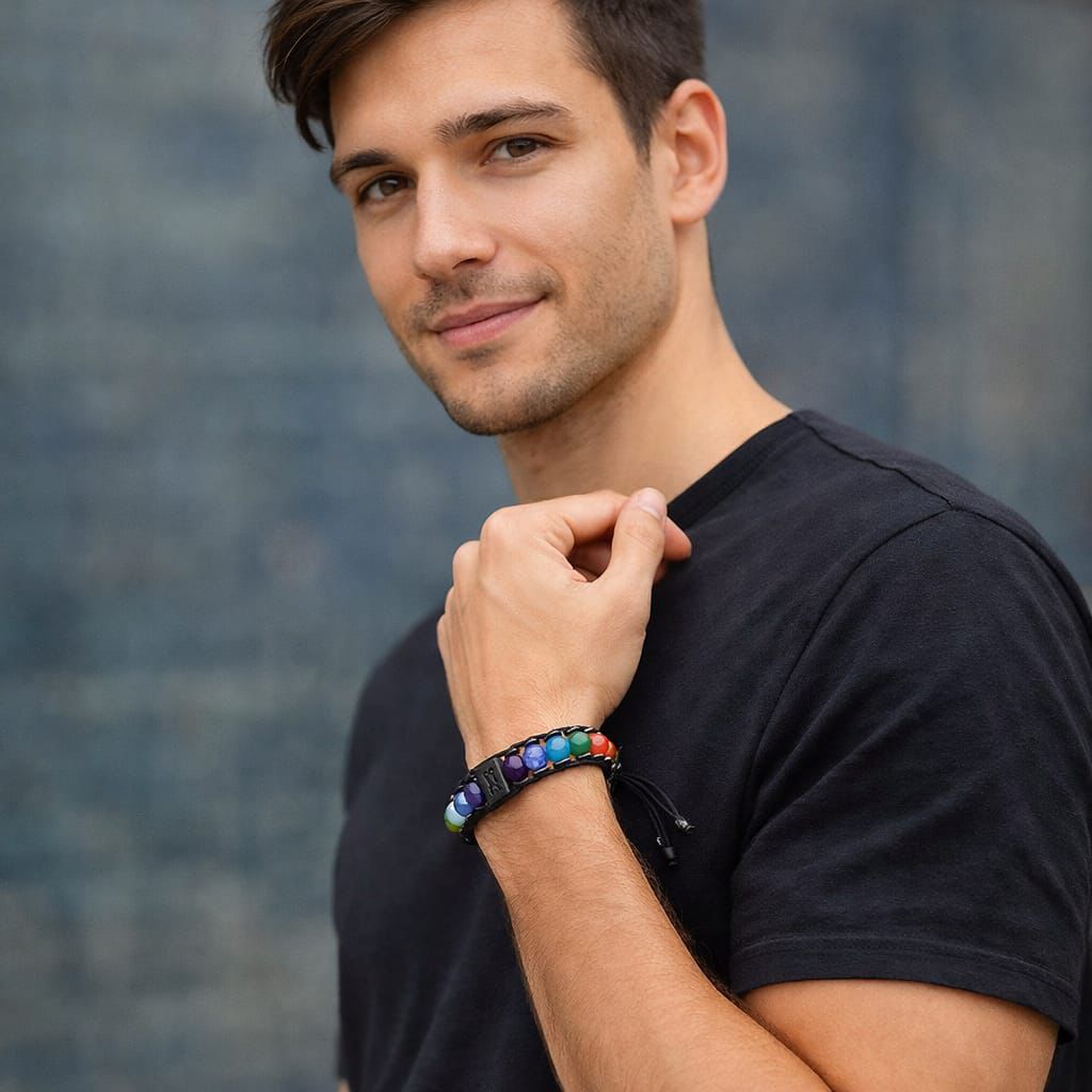 Stylish Seven Chakra Bracelet