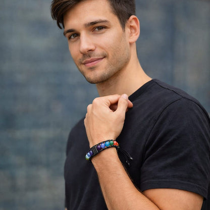 Stylish Seven Chakra Bracelet