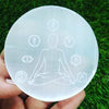 Selenite Energy Plates – Cleanse, Charge & Elevate Your Space