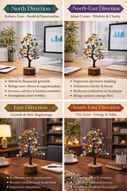 🌳 100 Beads Multi-Gemstone Prosperity Tree