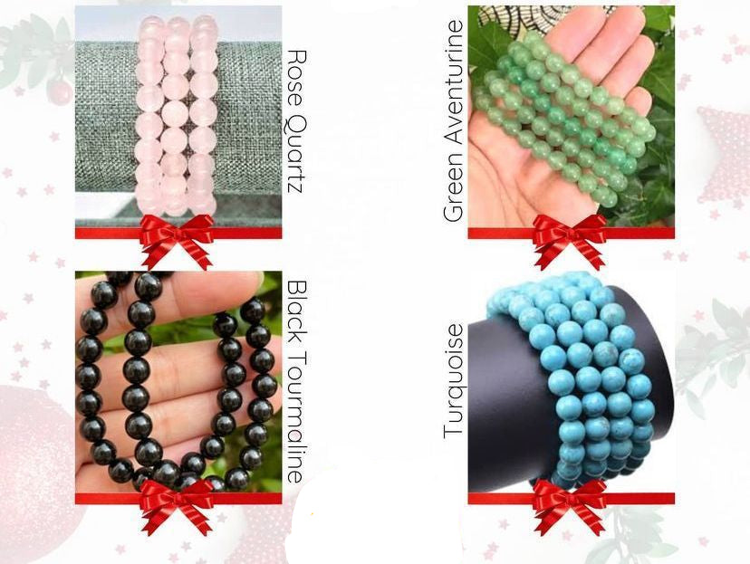 Crystal Gemstone Healing Bracelets ( Buy One Get One Free)