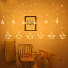 12 Diya Curtain String Lights Window Curtain Lights