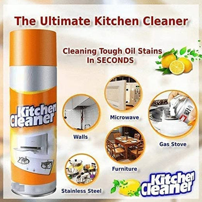 Multipurpose Bubble Foam Cleaner Kitchen Cleaner Spray (500 Ml)